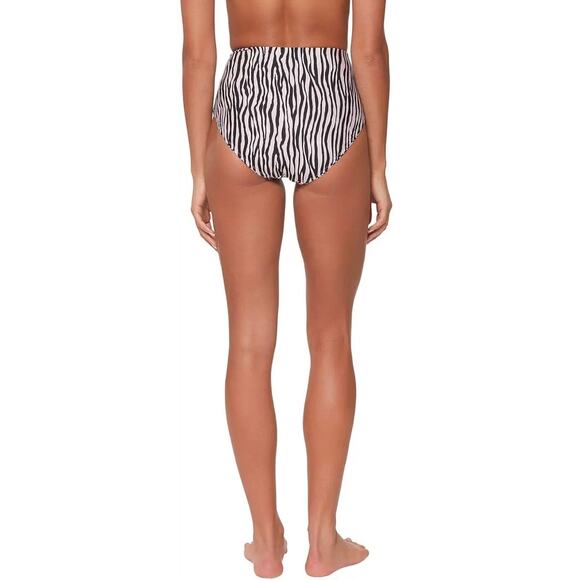 Free People Sanctuary Reversible High Waist Full Coverage Animal Print Bottoms M - Picture 6 of 10